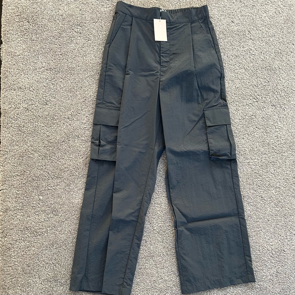 Wilo the Label Wild Parachute Fly Cargo Pant (Color: Gunmetal) - Size Small NEW!